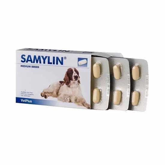 SAMYLIN VetPlus サプリメント <10 KG VetPlus サミリン（中型犬用／10～30kg）通販｜サプリメント｜犬