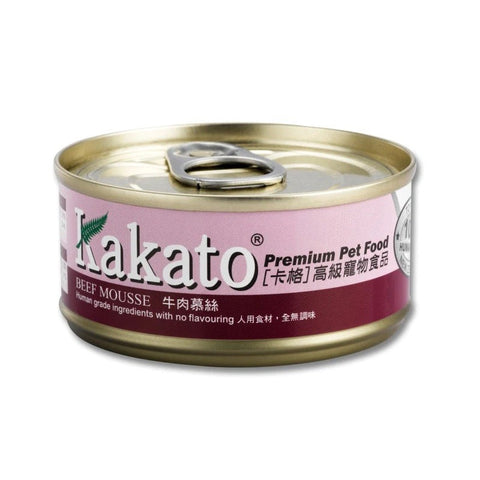 Kakato 卡格 - 牛肉慕絲Beef Mousse (貓狗食用)罐頭 70克
