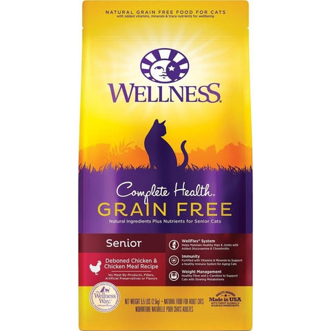 Wellness Complete Health Grain Free 無穀物室內貓雞肉配方 5.5lb