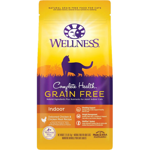 Wellness Complete Health Grain Free 無穀物室內貓雞肉配方 11.5lb
