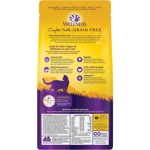 Wellness Complete Health Grain Free 無穀物室內貓雞肉配方 11.5lb