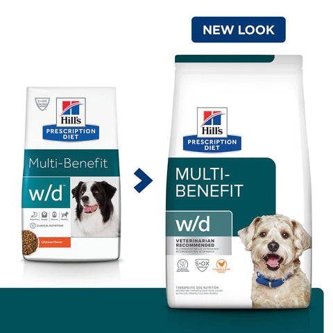 Hill's - 多重管理消化/體重/血糖管理獸醫配方 / Canine w/d Multi-Benefit (Digestive/Weight/Glucose Management)