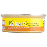 Kakato 卡格 - 雞肉慕絲(貓狗食用) Chicken Mousse 罐頭40克