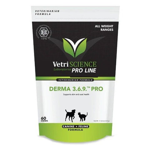 VetriScience - Vetri Derma 3,6,9 PRO Bite-Sized Chews (60 Chews)
