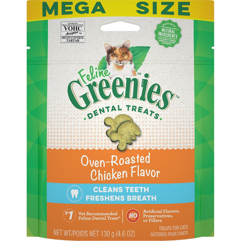 Greenies - Feline Dental Treats 貓貓潔齒餅 4.6oz