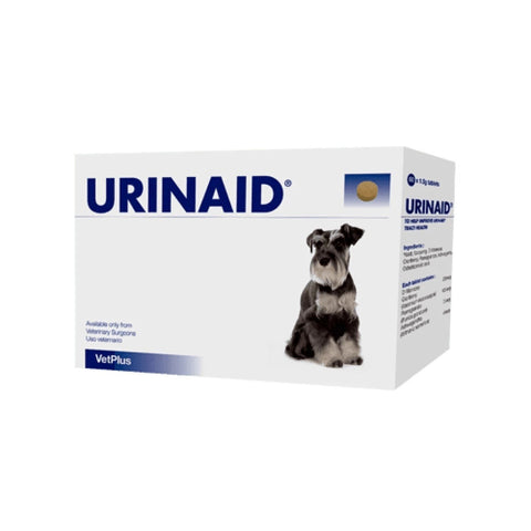 VetPlus - Urinaid 狗用泌尿系統營養補充藥片 (Urinary Supplement For Dogs) 60 Tabs