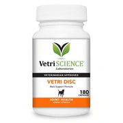 VetriScience - Vetri Disc (Spine Supplement For Dogs) 脊椎寶 犬隻硫酸軟骨素膠囊 (180粒) [新舊包裝隨機發出]