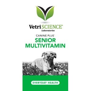 VetriScience Canine Plus Senior Multivitamin 60 Bite- sized Chews 老年犬用綜合營養功能小食 (60粒裝)